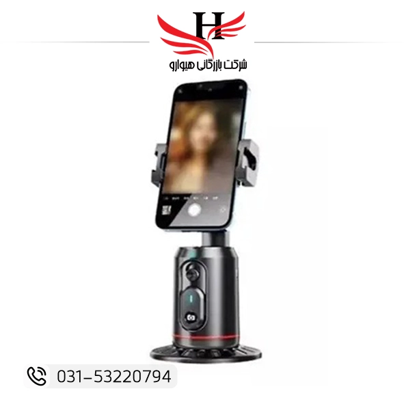 گیمبال هوشمند موبایل تثبیت کننده تصویر گوشی مناسب فیلمبرداری حرفهای و تولید محتوا با قابلیت کنترل هوشمند و تعادل پایدار